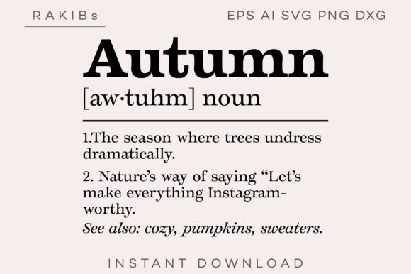 Autumn Funny Definition SVG PNG: A Designer’s Real-World Review