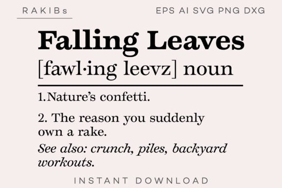 Falling Leaves Funny Definition SVG PNG: A Designer’s Honest Review