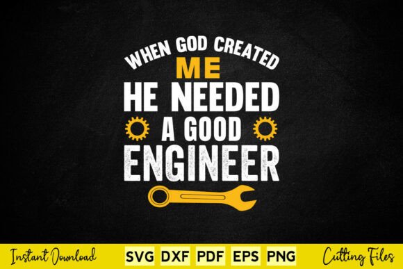 When God Created Me He Needed a God